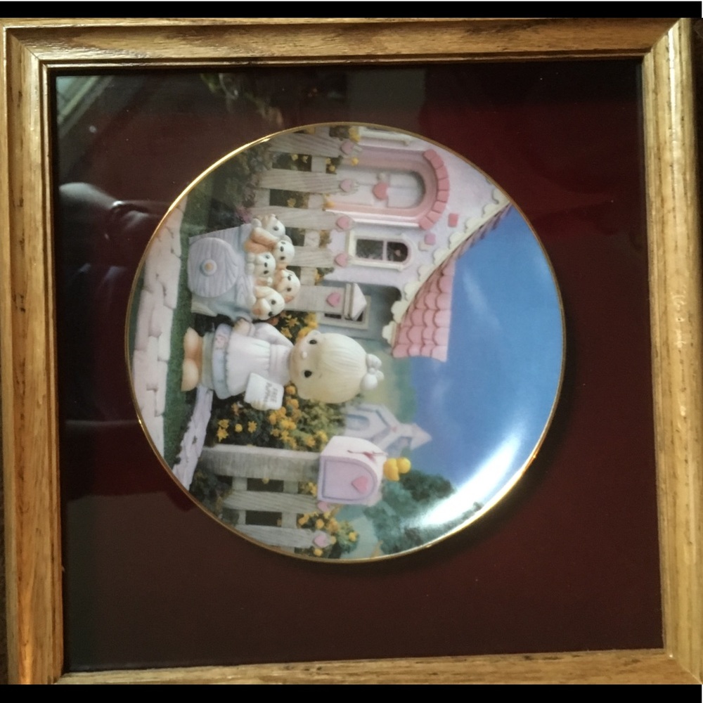 Precious moments classics plate collection
